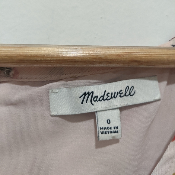 Madewell Tie-Sleeve Ruffle-Waist Midi Dress - Picture 6 of 14